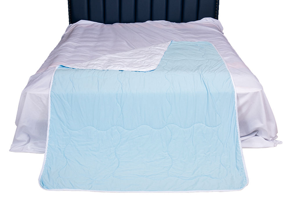 Вязаное охлаждающее одеяло